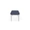 Lesro Lenox Steel 3 Seat Bench, Denim (Blue) Seat, Denim Back, 67 W 21 L 18.5 H, Linette Vinyl Seat LS3001 - alternate 3